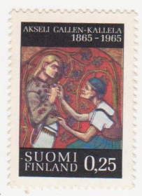 Скандинавія Скандинавия ^/--/^ Финляндия 1965 г. № 605 ** ^_^^^ Фінляндія 1965 No 605 ** - фото фото фото