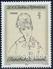 Австрія Австрия ^/--/^ Австрия 1969 искусство живопись Шиле Mi 1314 MNH ^_^^^ Австрія 1969 мистецтво живопис Шиле Mi 1314 MNH - фото фото фото