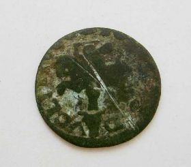 Середньовічна Європа Средневековая Европа ^/--/^ БОРАТИНКА = 1663 г. = Знак СНОП и БЫК = РЕДКАЯ!!! ^_^^^ БОРАТИНКА = 1663 р. = Знак СНОП і БИК = Рідка!!! - фото фото фото