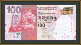 Інші Другие ^/--/^ Гонконг 100 долларов 2014 P-214  (214 /--/ d) UNC ^_^^^ Гонконг 100 доларів 2014 P-214 (214 /--/ d) UNC - фото фото фото