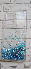 Чохли, бампера Чехлы, бампера ^/--/^ Чохол з рідкими блискітками  (liquid glitter) для Samsung A /--/ 33 5 /--/ G, прозорий блакитний ^_^^^ Чехол с жидкими блестками (liquid glitter) для Samsung A /--/ 33 5 /--/ G, прозрачный голубой - фото фото фото