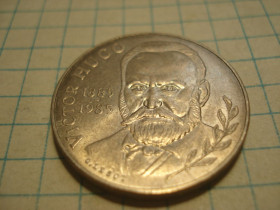 Франція Франция ^/--/^ 10 /--/ фр 1985 Франція, Віктор Гюго ^_^^^ 10 /--/ фр 1985 Франция, Виктор Гюго - фото фото фото