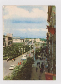 СРСР СССР ^/--/^ ВИТЕБСК - УЛИЦА КИРОВА   1966 г.  чистая  ^_^^^ ВІТЕБСК - Вулиця Кірова 1966 р. чиста - фото фото фото