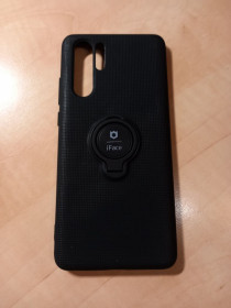 Чохли, бампера Чехлы, бампера ^/--/^ Чехол накладка iFace с кольцом для Huawei P /--/ 30 Pro Black ^_^^^ Накладка iFace з кільцем для Huawei P /--/ 30 Pro Black - фото фото фото