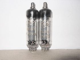 Радіолампи Радиолампы ^/--/^ Радиолампы EL /--/ 81 WF ТЕСТ лот - пара ^_^^^ Радіолампи EL /--/ 81 WF ТЕСТ лот - фото фото фото