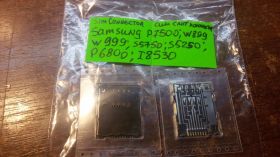 Інше Другое ^/--/^ Sim Connector сим слот коннектор Samsung P /--/ 7500, W /--/ 899, W /--/ 999, S /--/ 5750, P /--/ 6800, I /--/ 8530 - фото фото фото