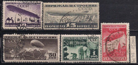 СРСР - СССР - ^/--/^ СССР, 1931 г., распродажа коллекции, дирижаблестроение, эта серия +15% ^_^^^ СРСР, 1931 р., розпродаж колекції, дирижаблебудування, ця серія +15% - фото фото фото