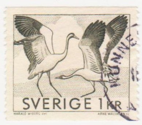 Скандинавія Скандинавия ^/--/^ Швеция 1968 г. № 602 гашеная ^_^^^ Швеція 1968 р. No 602 гашена - фото фото фото