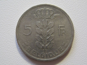 Бельгія Бельгия ^/--/^ Бельгия 5 франков 1950 года BELGIQUE #35512 ^_^^^ Бельгія 5 франків 1950 BELGIQUE #35512 - фото фото фото