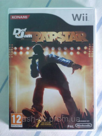 Диски з відеоіграми Диски с видеоиграми ^/--/^ Диск Nintendo Wii - DJ RAPSTAR - фото фото фото