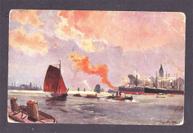 Європа Европа ^/--/^ Флот .  Россия    ПК - прошла почту 1910 г , Таганрог / Харьков - 2 /--/ а скана ^_^^^ Флот . Росія ПК - пройшла пошту 1910 р, Таганрог / Харків - 2 /--/ а скана - фото фото фото