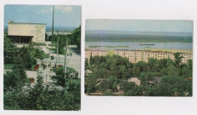 СРСР СССР ^/--/^ КАНІВ - КАНЕВ  МУЗЕЙ А.ГАЙДАРА и ПОСЕЛОК СТРОИТЕЛЕЙ КАНЕВСКОЙ ГЭС  1960-е гг.  чистые  ^_^^^ Канев - Канев Музей А. Гайдара и Поселок Строитей Каневской ГЭС 1960-е гг. чистые - фото фото фото
