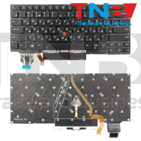 Клавіатури Клавиатуры ^/--/^ Клавиатура LENOVO ThinkPad X /--/ 1 Yoga 8 /--/ th Gen Черная с трекпоинтом и подсветкой RUUS ОРИГИНАЛ ^_^^^ Клавіатура LENOVO ThinkPad X /--/ 1 Yoga 8 /--/ th Gen Чорна з трекпоінтом і підсвічуванням RUUS ОРИГІНАЛ - фото фото фото
