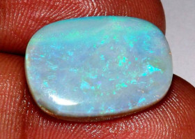 Опал Опал ^/--/^ Австралийский  голубой опал кабошон 9.75 cts   19 x 13 x 6 mm ^_^^^ Австралійський блакитний опал кабошон 9.75 cts 19 x 13 x 6 mm - фото фото фото