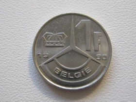 Бельгія Бельгия ^/--/^ Бельгия 1 франк 1990 года BELGI 33054 ^_^^^ Бельгія 1 франк 1990 року BELGI 33054 - фото фото фото