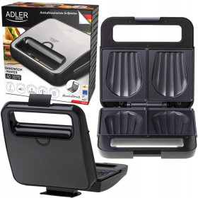 Інша техніка Другая техника ^/--/^ Сендвічниця Adler AD 3079 — 1200 Вт, антипригарне покриття ^_^^^ Сэндвичница Adler AD 3079 — 1200 Вт, антипригарное покрытие - фото фото фото