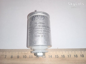 Конденсатори Конденсаторы ^/--/^ Конденсатор  AL-Elko Germany 10000 /--/ uF 40 /--/ V 10000 /--/ мкФ 40 /--/ В          (1 /--/ шт - лот) ^_^^^ Конденсатор AL-Elko Germany 10000 /--/ uF 40 /--/ V 10000 /--/ мкФ 40 /--/ В (1 /--/ шт - лот) - фото фото фото
