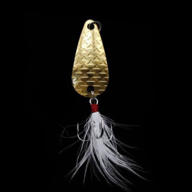 Воблери, принади Воблеры, приманки ^/--/^ Коливна блешня Aura Spoon 6.5 /--/ g Gold ^_^^^ Колесная блешня Aura Spoon 6.5 /--/ g Gold - фото фото фото