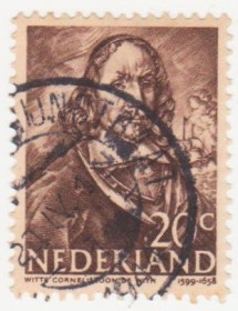 Інші країни Другие страны ^/--/^ Голландия 1943 г. № 417 гашеная ^_^^^ Голландія 1943 р. No 417 гашена - фото фото фото