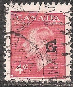 Північна Америка Северная Америка ^/--/^ Канада 1950 Sc.O /--/ 19 used - фото фото фото