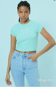 Футболки Футболки ^/--/^ Коротка Футболка бренду Bershka ^_^^^ Короткая Футболка бренда Bershka - фото фото фото