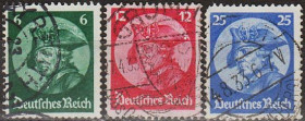 Третій Рейх (-) Третий Рейх (-) ^/--/^ 1933 - Рейх - Фрідрих Великий Mi.479-81 _40,0 € ^_^^^ 1933 - Рейх - Фридрих Великий Mi.479-81 _40,0 € - фото фото фото