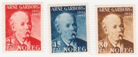 Скандинавія Скандинавия ^/--/^ Норвегия 1950 г.№ 380‑382 * серия ^_^^^ Норвегія 1950 р. No 380‐382 * серія - фото фото фото