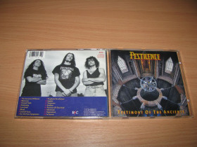 Музичні диски Музыкальные диски ^/--/^ PESTILENCE - Testimony Of The Ancients     (1991 Roadracer 1 /--/ st press,USA) ^_^^^ PESTILENCE - Testimony Of The Ancients (1991 Roadracer 1 /--/ st press,USA) - фото фото фото