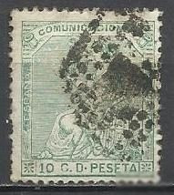 Іспанія Испания ^/--/^ Испания 1873 аллегория Испания 1 /--/ м.гаш. ^_^^^ Іспанія 1873 алегорія Іспанія 1 /--/ м.гаш. - фото фото фото