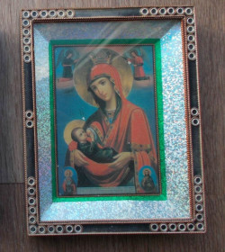 Ікони Иконы ^/--/^ Икона Богородицы 19 /--/ х /--/ 16 см ^_^^^ Дві ікони 19 /--/ х /--/ 16 см - фото фото фото