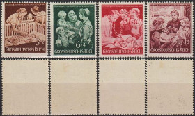 Третій Рейх (-) Третий Рейх (-) ^/--/^ 1944 - Рейх - Допомога матері Mi.869-72 * ^_^^^ 1944 - Рейх - Помощь матери Mi.869-72* - фото фото фото