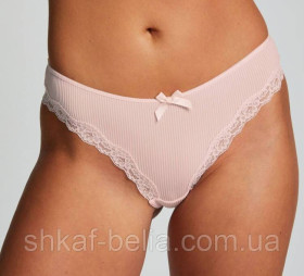 Труси Трусы ^/--/^ Трусики бразилиана 58-60 XXL р Hunkemoller В рубчик ^_^^^ Трусики бразиліана 58-60 XXL р Hunkemoller У рубчик - фото фото фото