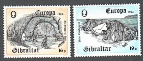 Інші країни Другие страны ^/--/^ Гибралтар  (1983) ЕВРОПА. Изобретения ^_^^^ Гібралтар (1983) Європа. Винаходи - фото фото фото