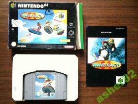 Диски з відеоіграми Диски с видеоиграми ^/--/^ Игра на Nintendo 64 &amp;quot;Wave Race 64&amp;quot;      (PAL) ^_^^^ Гра на Nintendo 64 &amp;quot;Wave Race 64 &amp;quot; (PAL) - фото фото фото