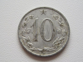 Чехословаччина Чехословакия ^/--/^ Чехословакия 10 геллеров 1967 года 25044 ^_^^^ Чехословаччина 10 геллерів 1967 року 25044 - фото фото фото