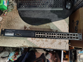 Комутатори, Світчі Коммутаторы, Свитчи ^/--/^ Коммутатор Edge-Core ES /--/ 3528 /--/ M 24 port   4 port Gigabit № 25110202 ^_^^^ Комутатор Edge-Core ES /--/ 3528 /--/ M PoE + 4 port Gigabit No 25110202 - фото фото фото