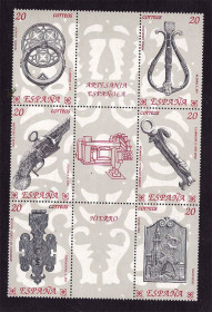 Іспанія Испания ^/--/^ EU  Испания  1990 г MNH  - искусство ^_^^^ EU Іспанія 1990 MNH - мистецтво - фото фото фото