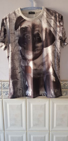 Футболки, майки Футболки, майки ^/--/^ Футболка   (100% polyester, L) б/у ^_^^^ Футболка (100% polyester, L) б/у - фото фото фото