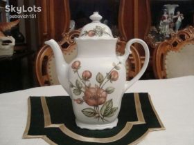 Кухонне начиння, посуд, столове срібло Кухонная утварь, посуда, столовое серебро ^/--/^ Красивый Антикварный Чайник Фарфор Бавария Германия ^_^^^ Красивий Антикварний Чайник Фарфор Баварія Німеччина - фото фото фото