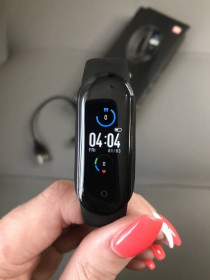Браслети, ремінці Браслеты, ремешки ^/--/^ Фитнес браслет М /--/ 5, Smart Band 5, Фитнес Трекер, Шагомер Пульс, Давление, Калории, Часы ^_^^^ Фітнес браслет М /--/ 5, Smart Band 5, Фітнес Трекер, Шагомер Пульс, Тиск, Калорії, Годинники - фото фото фото