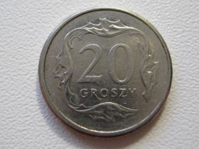 Сучасна (після ) Современная (после ) ^/--/^ Польша 20 грошей 2009 года 33738 ^_^^^ Польща 20 грошей 2009 року 33738 - фото фото фото