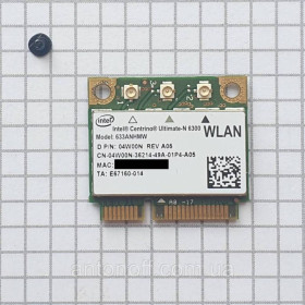 Wi-Fi адаптери Wi-Fi адаптеры ^/--/^ Wi-Fi адаптер Intel Centrino Ultimate-N 6300 633 /--/ ANHMW / Dell Latitude E /--/ 6440 mini PCIe для ноутбука о ^_^^^ Wi-Fi адаптер Intel Centrino Ultimate-N 6300 633 /--/ ANHMW / Dell Latitude E /--/ 6440 mini PCIe для ноутбука - фото фото фото