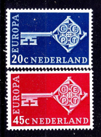 Інші країни Другие страны ^/--/^ Нидерланды  1968 г MNH -  EUROPA CEPT - ^_^^^ 1968 — Нідерланди — EUROPA CEPT - фото фото фото
