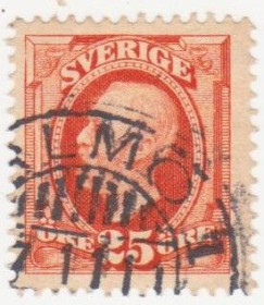 Інші країни Другие страны ^/--/^ Швеция 1891  г. № 46 гашеная ^_^^^ Швеція 1891 р. No 46 гашена - фото фото фото