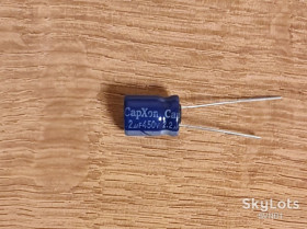 Конденсатори Конденсаторы ^/--/^ 2,2 /--/ мкФ  450 /--/ В.  Capxon 85°C ^_^^^ 2,2 /--/ мкФ* 450 /--/ В. Capxon 85°C - фото фото фото
