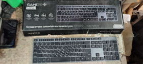 Клавіатури Клавиатуры ^/--/^ Беспроводная клавиатура GamePro GK /--/ 1500 № 24230410 ^_^^^ Бездротова клавіатура GamePro GK /--/ 1500 No 24230410 - фото фото фото