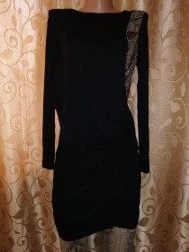 Кофти Кофты ^/--/^ Красивая черная удлиненная трикотажная кофта, туника Love Label ^_^^^ Красива чорна подовжена трикотажна кофта, туніка Love Label - фото фото фото