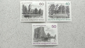НДР, ФРН ГДР, ФРГ ^/--/^ Серія поштових марок Німеччина Західний Берлін &amp;quot; Архітектура &amp;quot; 1978 рік ** ^_^^^ Серия почтовых марок Германия Западный Берлин &amp;quot; Архитектура &amp;quot; 1978 год ** - фото фото фото