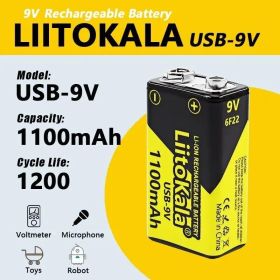 Ліхтарі, ліхтарики Фонари, фонарики ^/--/^ Аккумулятор LiitoKala Usb-9 /--/ v 1100 /--/ mAh ^_^^^ Акумулятор LiitoKala Usb-9 /--/ v 1100 /--/ mAh - фото фото фото