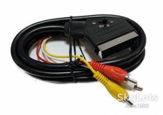 Кабелі та перехідники Кабели и переходники ^/--/^ Кабель Scart-3 /--/ RCA 1.2 метра с переключателем ^_^^^ Кабель Scart-3 /--/ RCA 1.2 метра з перемикачем - фото фото фото